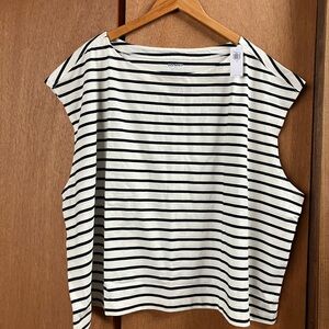 Old Navy (4X) Striped Mariner Top Cotton Shirt Top Classic Preppy Nautical